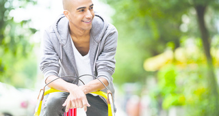 Resident and bike storage rooms