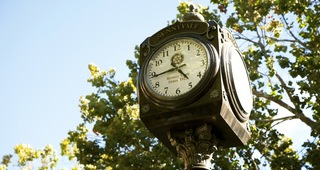 Loft House Apartments Clock